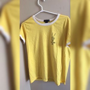 Yellow T-Shirt * Good F**king Vibes *